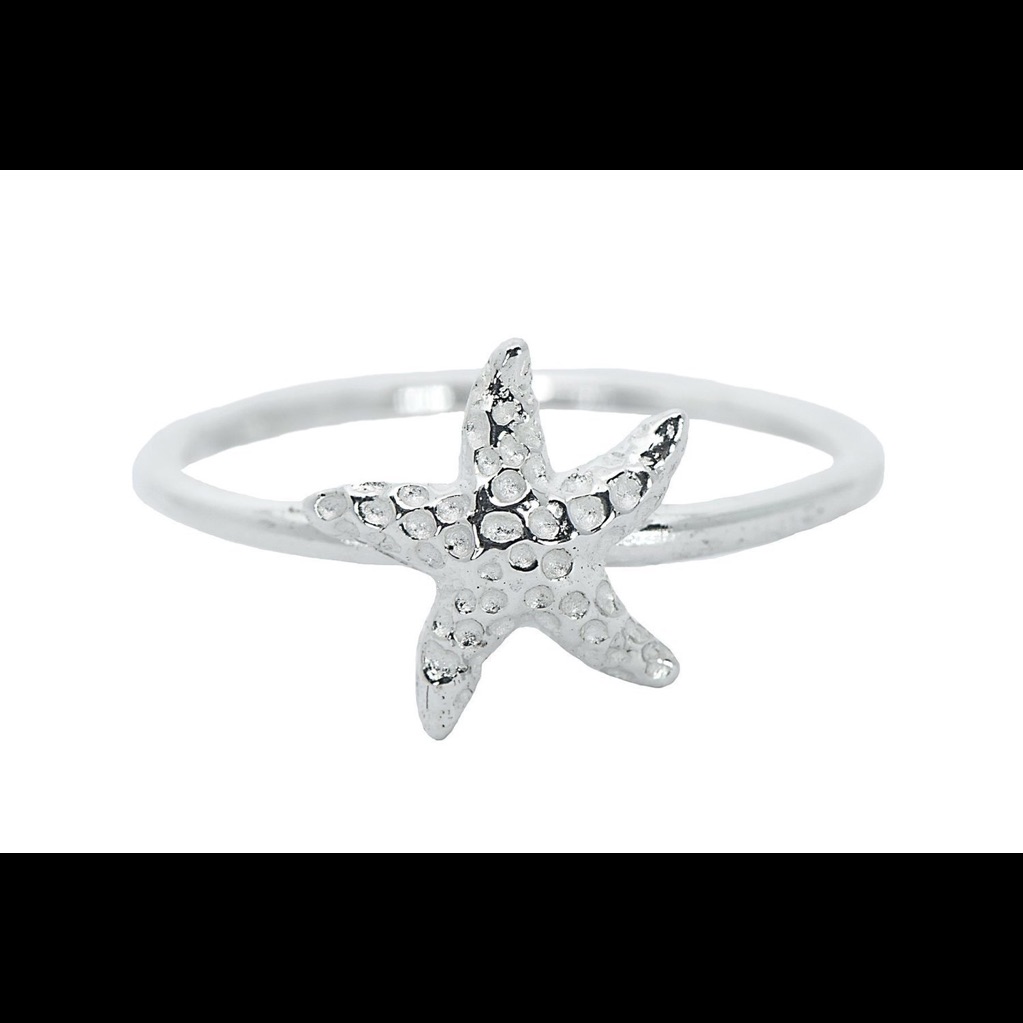 Silver! Starfish Ring